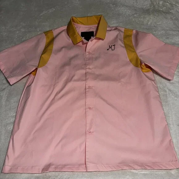 Jordan Tops Womens Air Jordan Flight Club Bowling Shirt Pink